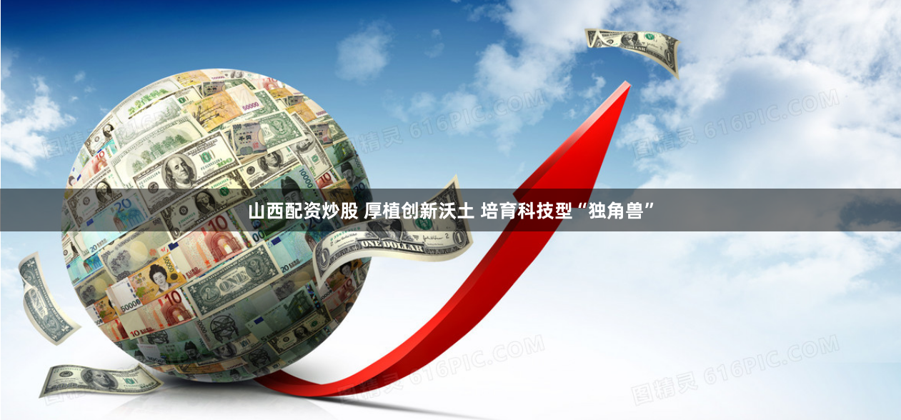 山西配资炒股 厚植创新沃土 培育科技型“独角兽”