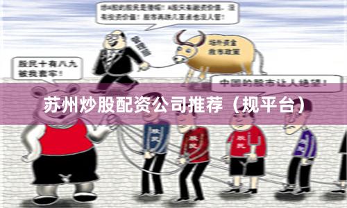 苏州炒股配资公司推荐（规平台）